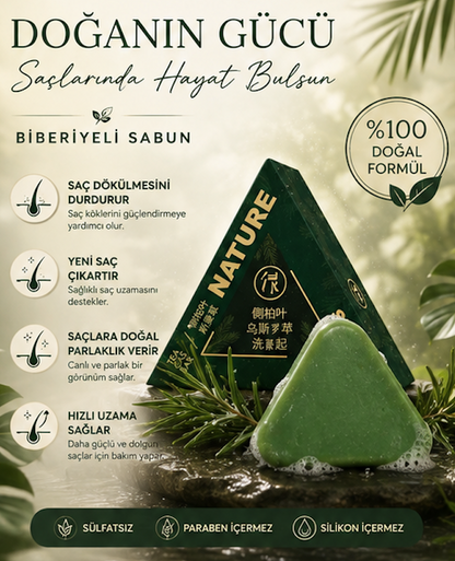 Doğal Biberiye Sabunu
