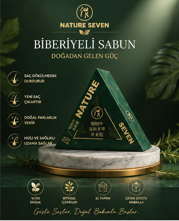 Doğal Biberiye Sabunu